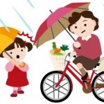 自転車で傘をさすと違反で罰金
